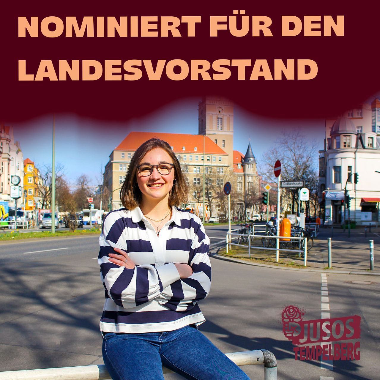 Außerdem haben wir gestern Kari als stellvertretende Landesvorsitzende nominiert. Wir wünschen Dir viel Erfolg bei der Wahl in ein paar Wochen und könnten uns niemand besseren für diese Aufgabe vorstellen. Dein Kreisverband hält Dir den Rücken frei!